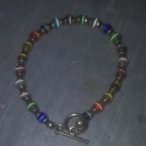 Sterling silver Cateye bracelet